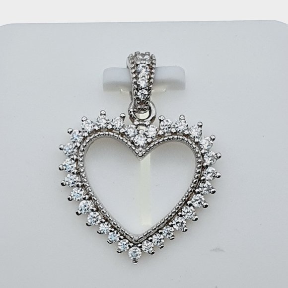 Jewelry - "925 sterling silver luxury CZ Pendant, Best for gift, RJUS2033